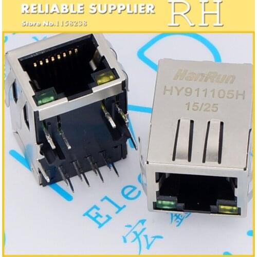 10PCS/lot Network transformer HR911105H filter RJ-45