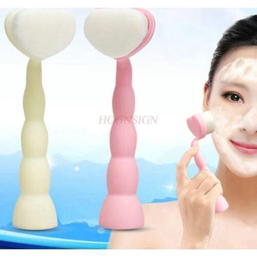 Heart Cleansing Brush Fine Soft Cleansing Brush Deep Cleansing Manual Cleansing Brush