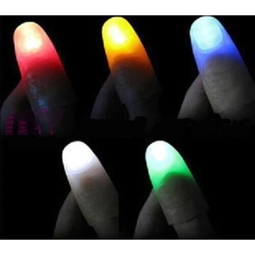 LED Finger Light Rings Glow Magic finger-Best gift for kids Magic Thumbs Light Toys Party Toys for Children Glow In The Dark Toy