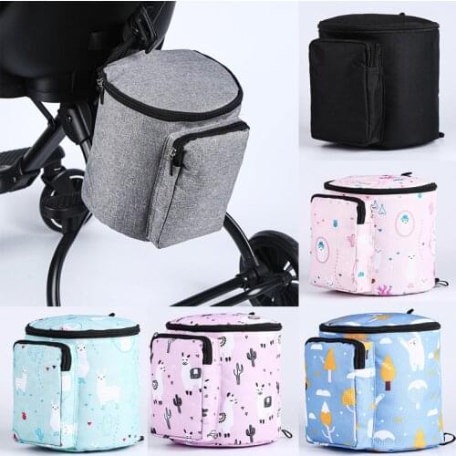 Waterproof Linen Baby Stroller Organizer Bag Mum Diaper Bag Universal Large Capacity Baby Carriage Storage Bag Baby Accessories