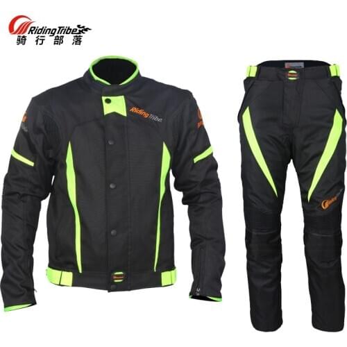 Riding Tribe Waterproof Motorcycle Jackets Breatheable Motocross Pants Motos Motorbike Clothing Trousers Summer Spring Suits