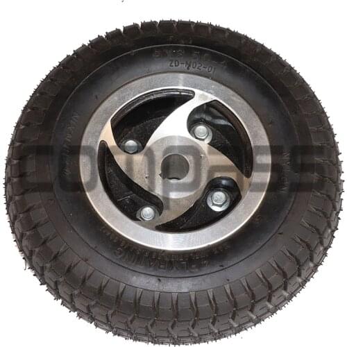 High Quality 9 Inch 9x3.50-4 Tube Tire Wheel Fits Scooter Skateboard Pocket Bike Electric Tricycle 9*3.50-4 Tyre Wheel Parts
