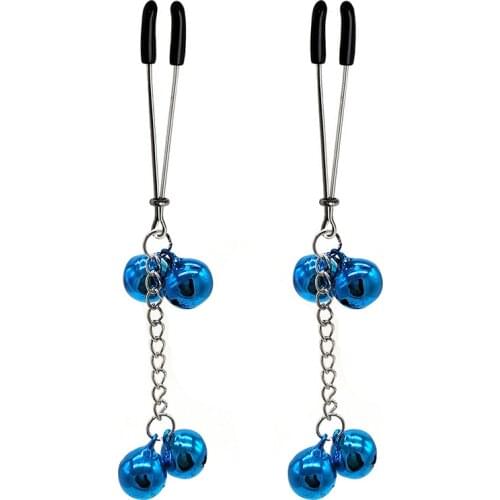 Nipple Clamps Metal Chain Papilla Stimulator Stainless Sex Toys for Couple Adult Games Erotic Toys