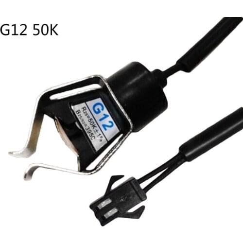 10K 50K G12 G18 Wall Mounted Tube Clamp Type NTC Temperature Sensor Probe Head A0KF