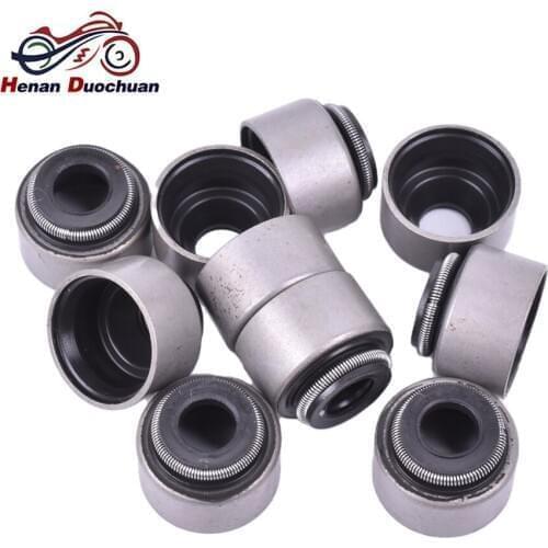 2pc 6mm Motorbike Engine Valve Stem Oil Seal For Yamaha XT225 Serow TT225 TTR225 TW225E TW225 TW XT 225 TTR TT 225