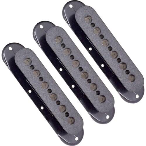 3pcs Single Coil Pickup Bobbin Cover for ST Electric Guitar Bass Parts