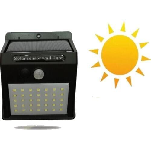 35 LED Solar Light Solar Powered Wall Light Motion Sensor Outdoor Garden Security Lamp Security Wall light Waterproof Led Light