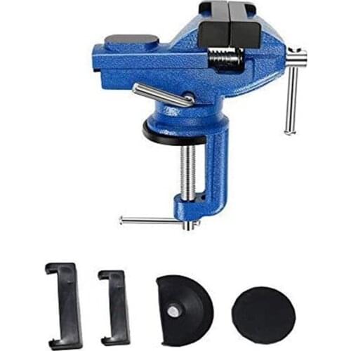 70Mm Vise Vise Light Mechanical Vise Vise 360 Degree Swivel Base Cast Iron Vise Vise With Anvil