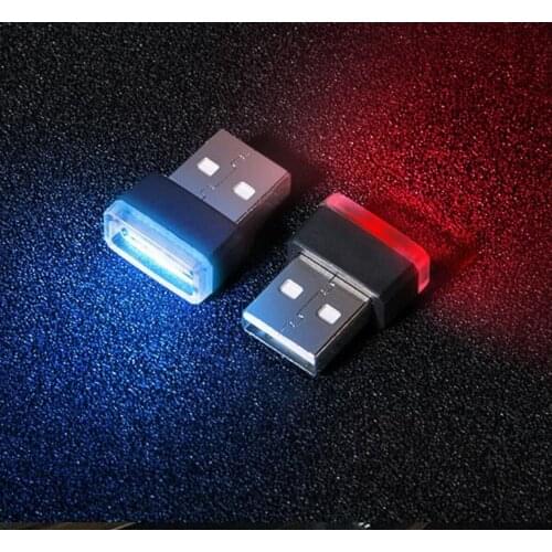 Car-Styling USB Atmosphere LED Light Car Accessories for Volkswagen vw POLO Tiguan Passat CC Golf GTI R20 R36 EOS Scirocco Jetta