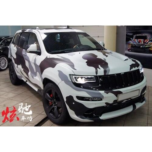 Car stickers FOR Jeep Grand Cherokee body exterior modification personalized custom camouflage decorative decals