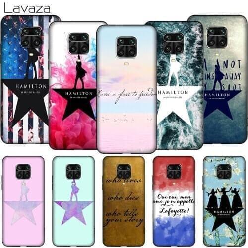 Lavaza K57 Hamilton Musical Case for Xiaomi MI MAX Mix Note 2s 6 8 9 9T 10 A1 A2 A3 CC9E F1 5X 6X Lite Pro SE