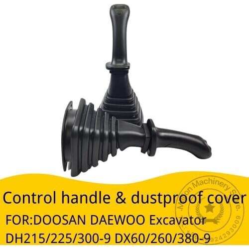 For DOOSAN DAEWOO DH215/225/300-9 DX60/260/380-9 Excavator Joystick handle Cover Dust Cover Excavator Accessories Rexroth