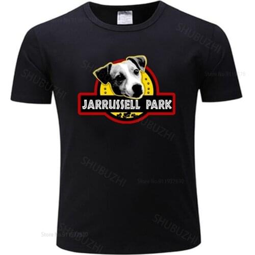 Men o-neck tshirt fashion brand t-shirt black new Cool Jack Russel Terrier T Shirt Jarrussell Park T-shirt Dog Lover Gift
