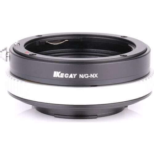 KECAY Adapter Ring for Nikon N/G AF-S AI AI(G) Lens to Samsung NX Mount Mirroeless Camera