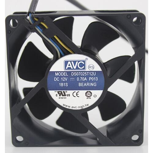 Brand new original 7cm7025 DS07025T12U 12V0.7A 4-pin PWM air volume cooling fan