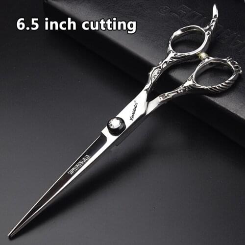 Professional Barber Scissors Hairdressing Scissors Flat Cut Seamless Teeth Scissors Special Tool Set for Hair Stylist Hair Cutti