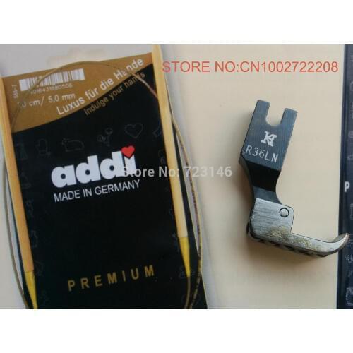 MADE IN JAPAN R36LN Hinged Cording Roller FOOT (LEFT) INDUSTRIAL SEWING MACHINE JUKI BROTHER TYPICAL SIRUBA SINGER PFAFF DURKUPP