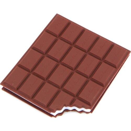 Chocolate Stickers Kawaii Creative Sticker Diary High Quality Note Notebook Papeleria Office Supplies Papeleria Memo Pad