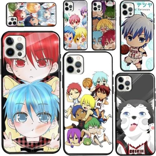 Cute Kuroko no Basket Chibi For iPhone 12 mini 11 Pro Max Case For iPhone 7 8 Plus 6S X XR XS Max SE 2020 Coque