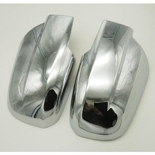 SKTOO Car Stying ABS Chrome Car Side Door Rear View Mirror Cover for Hyundai Tucson 2005-2008 Mirror Chrome Cover Rear View Cap