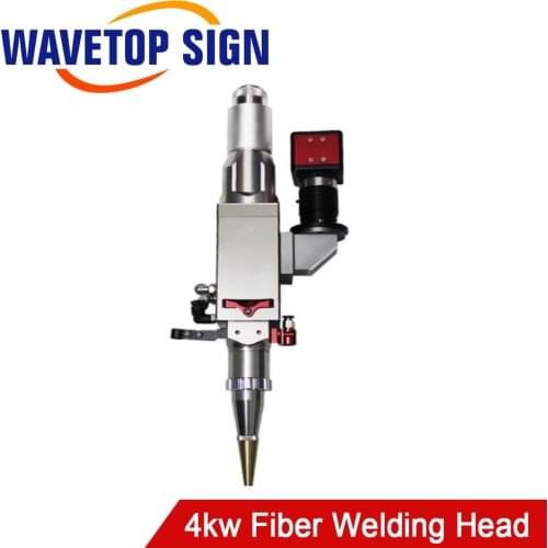 WaveTopSign 1064nm 4kw Fiber Laser Welding Head with QBH Connector Lens for YAG Laser Welding Machine