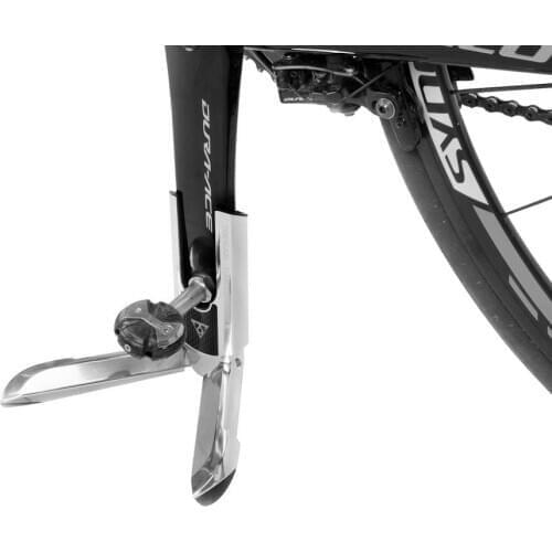 Topeak FlashStand Slim TW026 Folding Damage-Free Aluminum Road Bike bicycle Stand repair and display lightweight pocket size