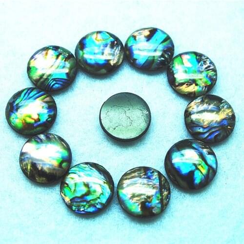 30pcs nature abalone shell pendants round shape size 13mm for women pendants diy making jewelry findings it good for your sellin