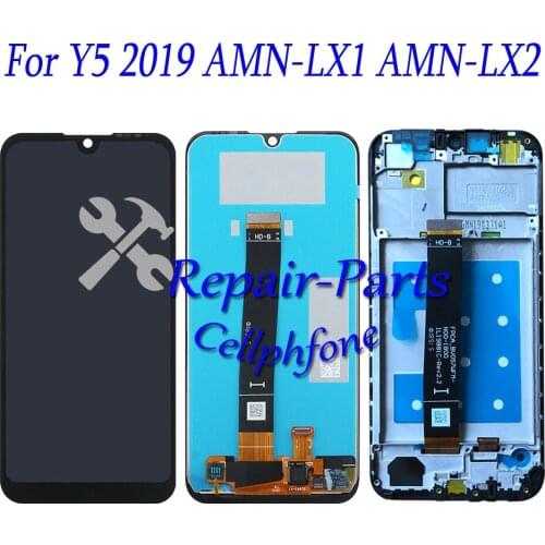 5.71 inch Full LCD display + Touch screen digitizer assembly + Frame Cover For Huawei Y5 2019 AMN-LX1 AMN-LX2 AMN-LX3