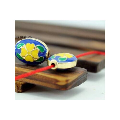 5pcs/lot Tibetan silver Dripping oil spacer Loose Spacer Beads for DIY Jewelry Making bracelet Pendant fy4sd