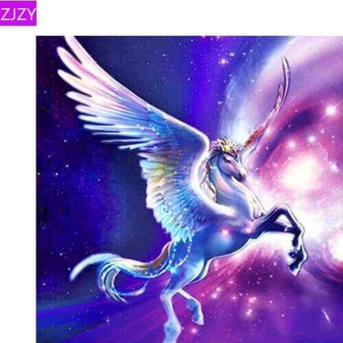 ZJZY 5D Diy Diamond Painting "Dream Prince Charming" Round Rhinestone Mosaic Embroidery Forever Still Life Decoration Gift LY641