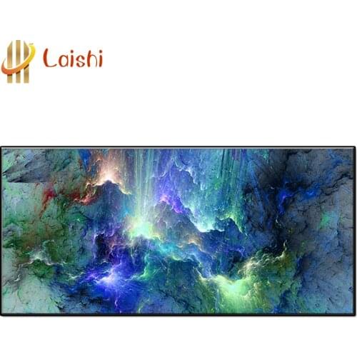 5D DIY Diamond painting Abstract colorful clouds full round square diamond Large-size decorative painting mosaic home decor