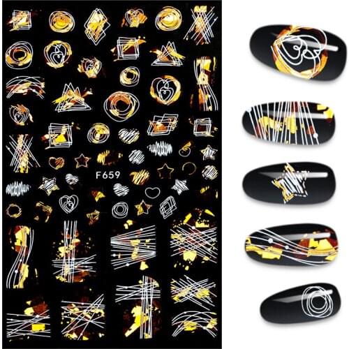 AMGK Nail Art Stickers