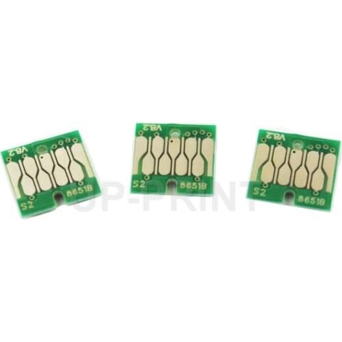 UP 100pcs T8651 8651XL short type one time chip compatible for EPSON WorkForce Pro WF-M5191 wf-M5190 wf-M5690 printer