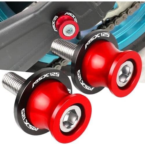 FOR HONDA Grom MSX 125 MSX125 2013 2014 2015 2016 2017 2018 2019 2020 2021 Motorcycle CNC Aluminum Swingarm Spools Slider