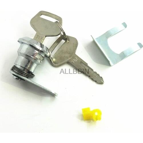 For Hyundai Hitachi ZX Kobelco SK Sumitomo Komatsu PC Excavator Cab door catch lock cylinder Exhaust Valve Excavator Accessories