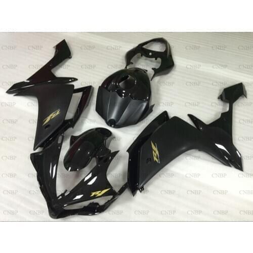 For YAMAHA YZFR1 2007 - 2008 Fairing Kits YZF1000 R1 2007 Motorcycle Fairing YZFR1 07 Black Fairing