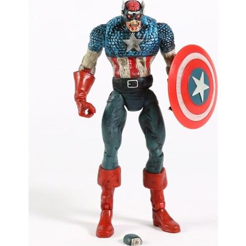 Marvel What If Zombies Series Zombie Captain America 7" Action Figure Toy