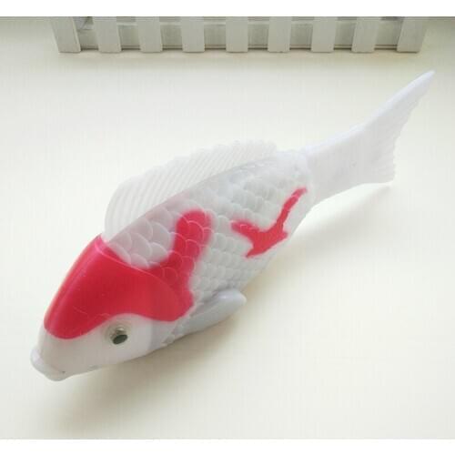 Tail will light Whole Body Light Electric Music Rocking Fish Tail Will Be Brighter With Lamp Electronic Plastic Flashing