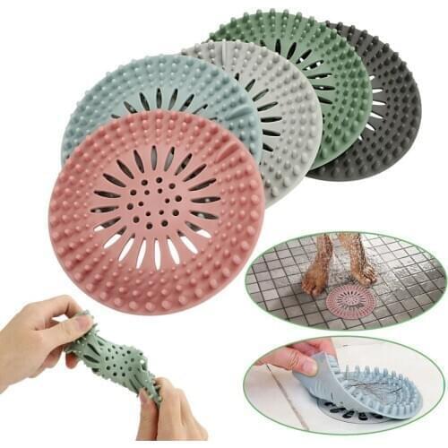 Kitchen Sink Sewer Filter Drain Hair Catcher Bath Stopper Strainer Shower Cover Hair Catcher Bathroom Universal Floor Filter