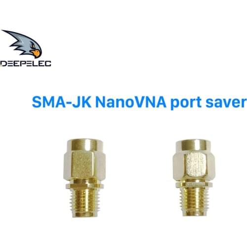 NanoVNA SMA-JK Port saver SMA Connector SMA Male to SMA Female