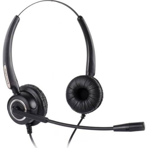 Headphone with microphone FOR CISCO 7821 7841 7861 8811 8841 8861 8941 8945 8961 9951 9971 etc and M10 M12 M22 & MX10 Amplifier