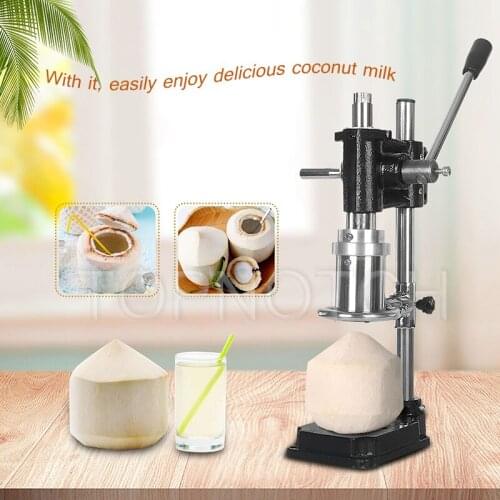 Tender Coconut Hole Opening Machine Coco Water Punch Tap Drill Coconut King Hole Punching Machine