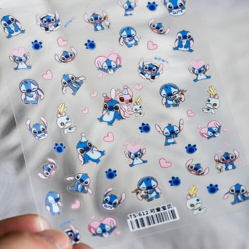 New Craft Ultra-thin 3D Nail Art Sticker Cute Baby Nail Art Decoration Sticker cute animal Nail Art Sticker Jewelry