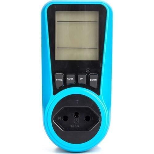 PMB05-BR Socket Digital Voltage Wattmeter Power Consumption Watt Energy Meter AC Electricity Analyzer Monitor BR