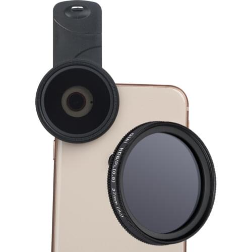 GIAI 2 In 1 Quality Universal Polarizing Neutral Density Camera Lens ND CPL Filters For Smartphone Mobile Cell Phone Tablets
