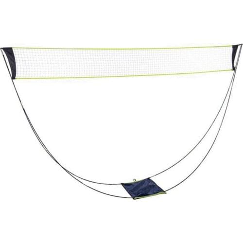 Portable Badminton Net with Stand Carry Bag, Folding Volleyball Tennis Badminton Dropship
