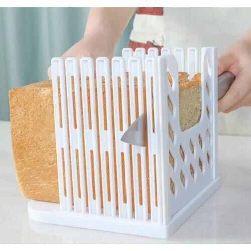 Bread Slicer Cutter Mold Slicing Cutting Guide Loaf Kitchen Accessories Tool