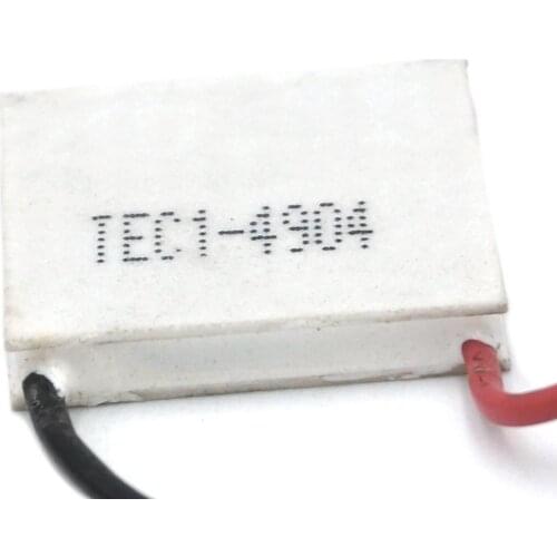 TEC1-04904 Heatsink Thermoelectric Cooler Peltier Cooling Plate 5.78V 4A 25x25mm Refrigeration Module