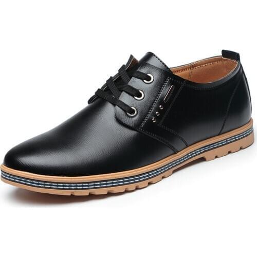 Height Increase 6CM Oxfords for Men Casual Microfiber Leather Shoes 2019 Quality Hidden Elevator Shoes Young Leather Footwear