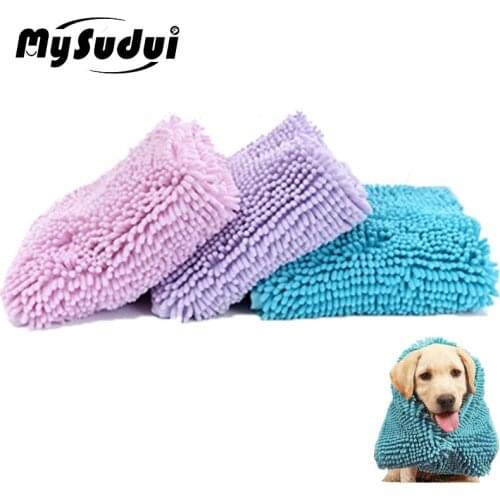 Pet Dog Bath Towel Microfiber Towels Dog Quick Dry For Cat Ultra Water Absorbent Dog Towel Water Dry For Small Medium Large Dogs